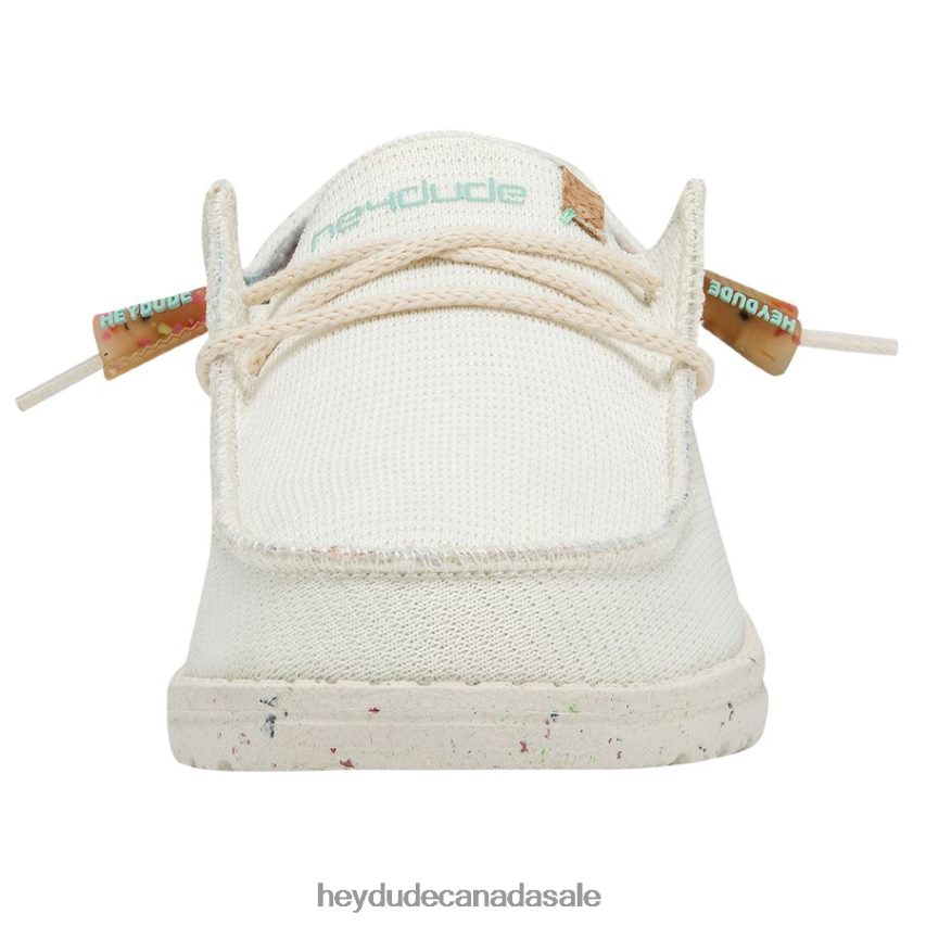 Men Wendy Knit Hey Dude White Shoes 0D6J4L165