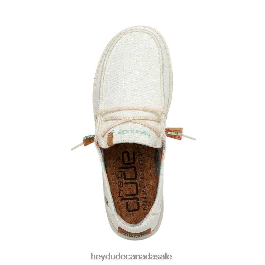 Men Wendy Knit Hey Dude White Shoes 0D6J4L165