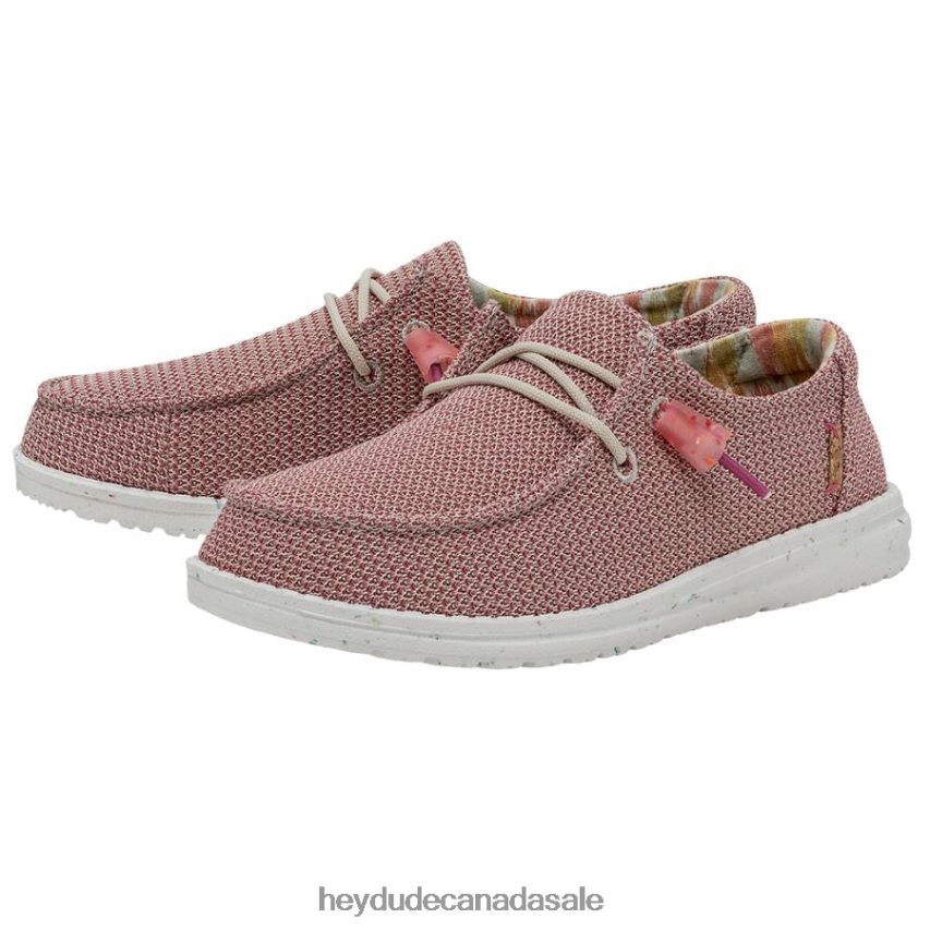 Men Wendy Knit II Hey Dude Desert Rose Shoes 0D6J4L54