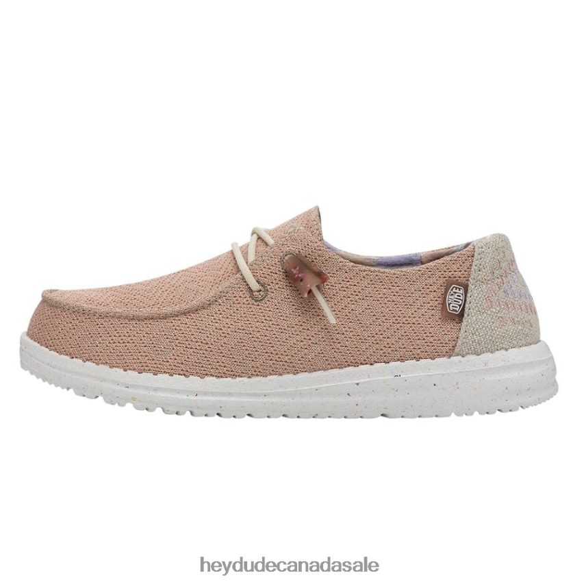 Men Wendy Knit II Hey Dude Pink Salt Shoes 0D6J4L55