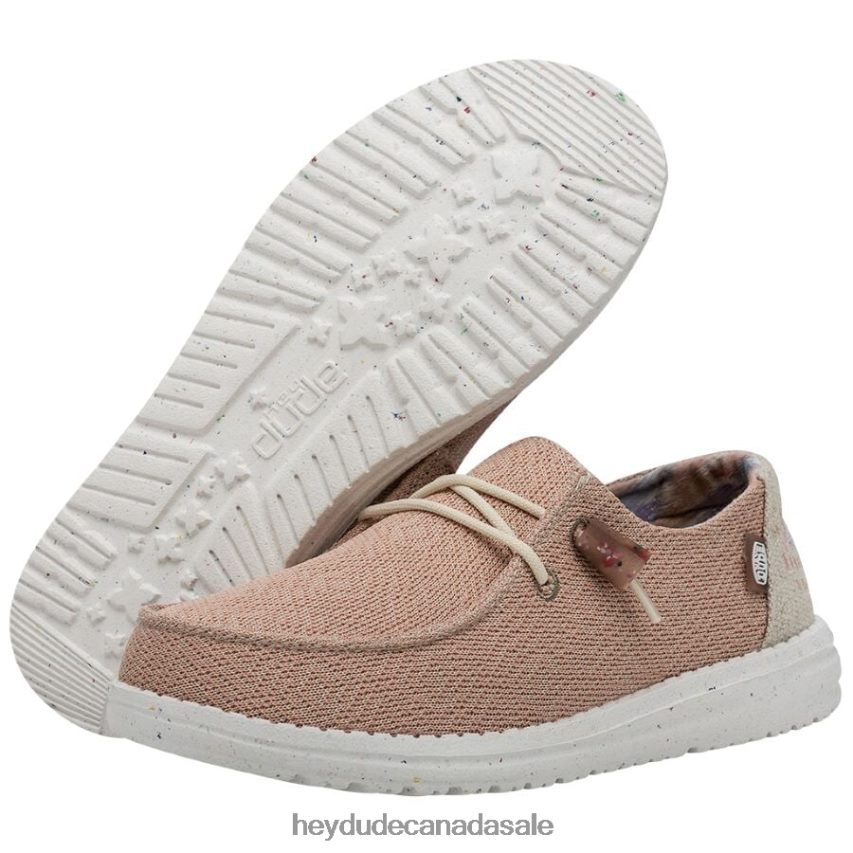 Men Wendy Knit II Hey Dude Pink Salt Shoes 0D6J4L55
