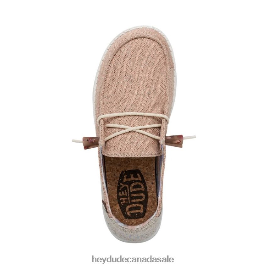 Men Wendy Knit II Hey Dude Pink Salt Shoes 0D6J4L55