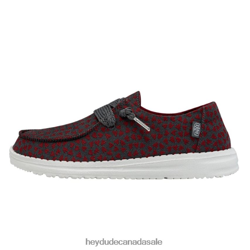 Men Wendy Love Hey Dude Grey Shoes 0D6J4L207