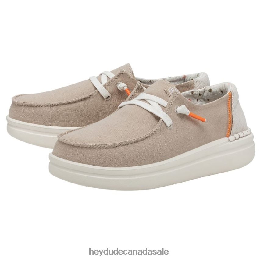 Men Wendy Rise Chambray Hey Dude Sandshell Shoes 0D6J4L154