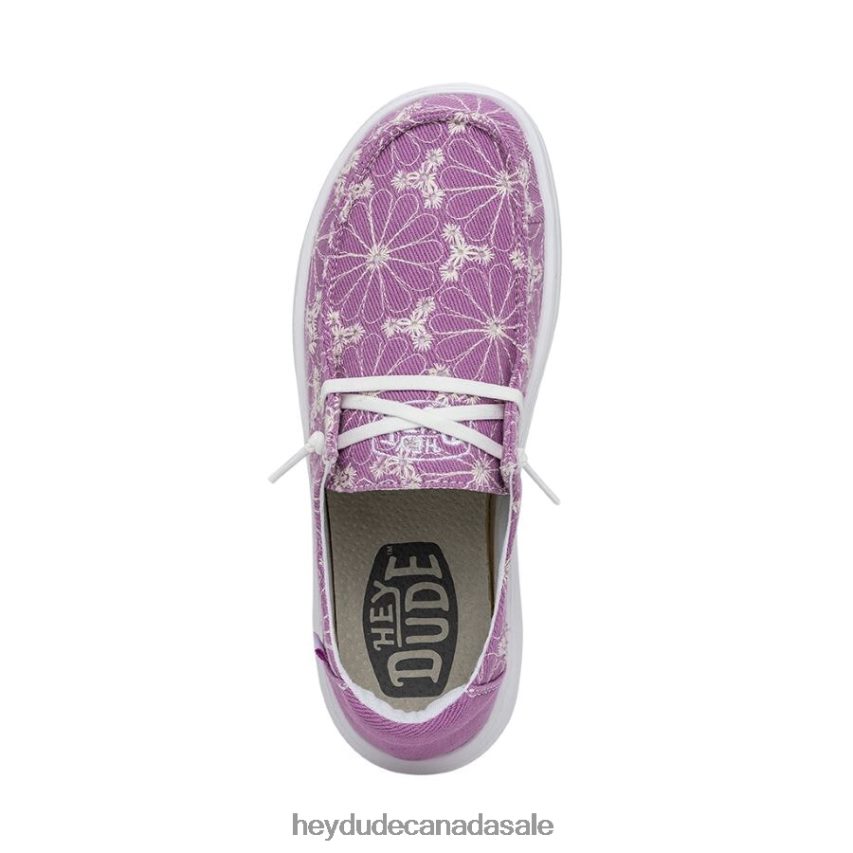 Men Wendy Rise Eyelet Hey Dude Violet Shoes 0D6J4L150