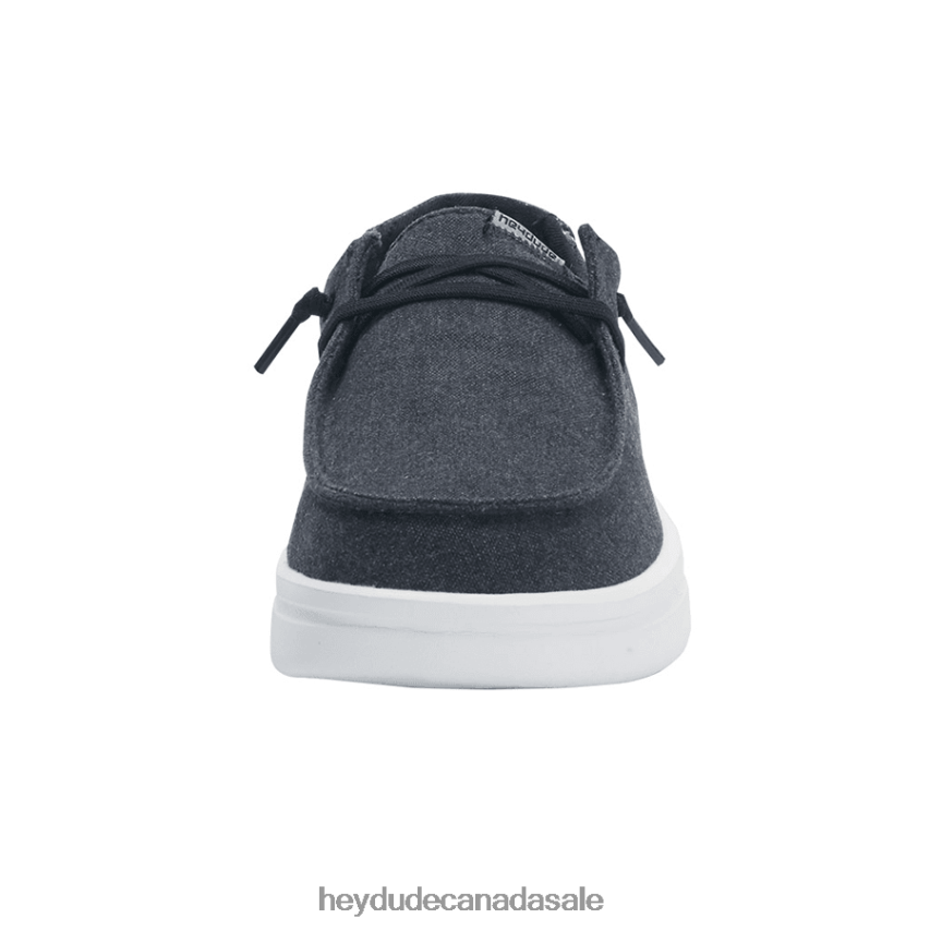 Men Wendy Rise Hey Dude Black Shoes 0D6J4L179