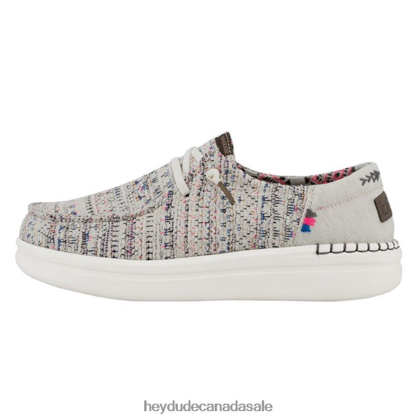 Men Wendy Rise Hey Dude Boho White Shoes 0D6J4L214