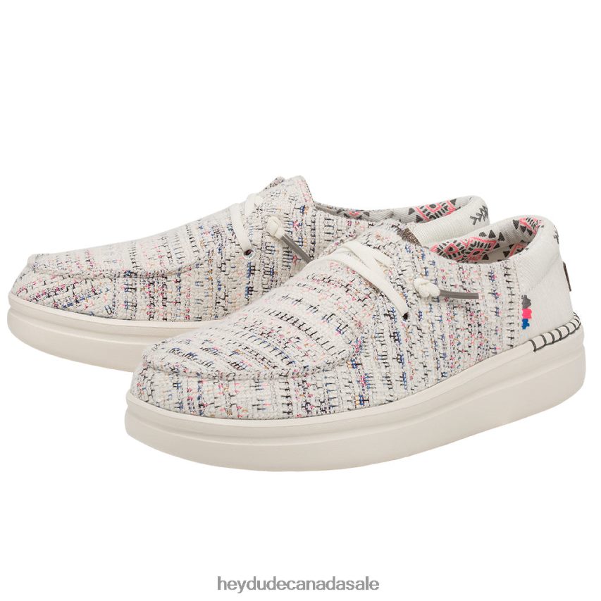 Men Wendy Rise Hey Dude Boho White Shoes 0D6J4L214