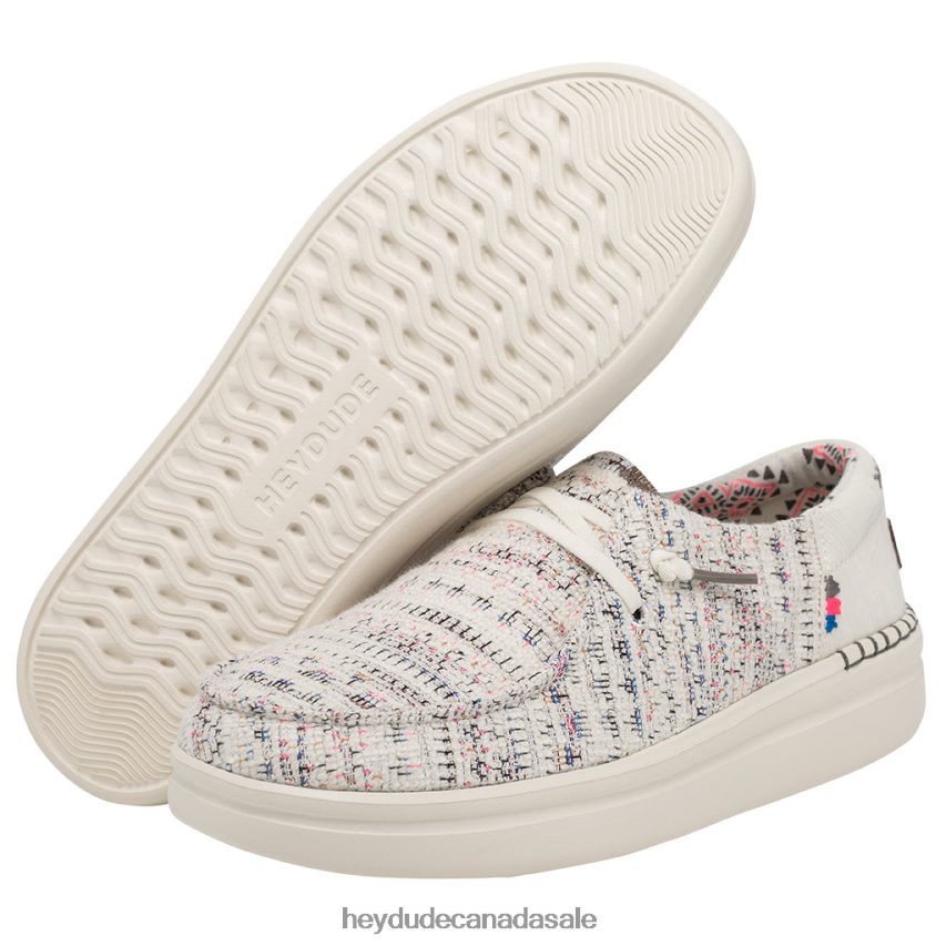 Men Wendy Rise Hey Dude Boho White Shoes 0D6J4L214