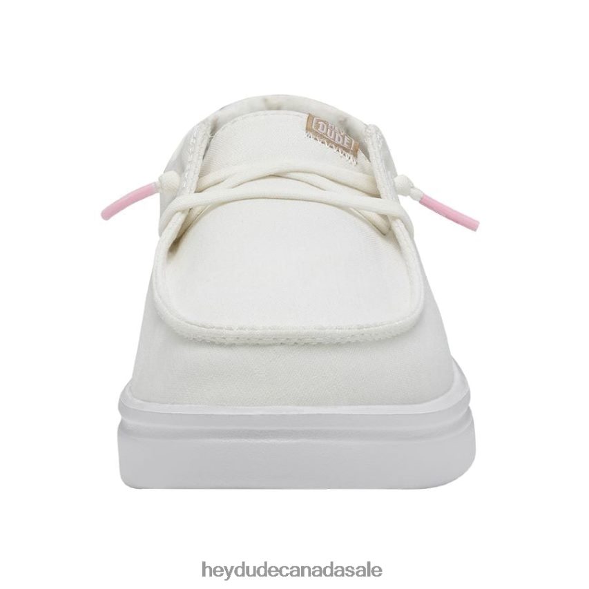 Men Wendy Rise Hey Dude White Sparkle Shoes 0D6J4L178