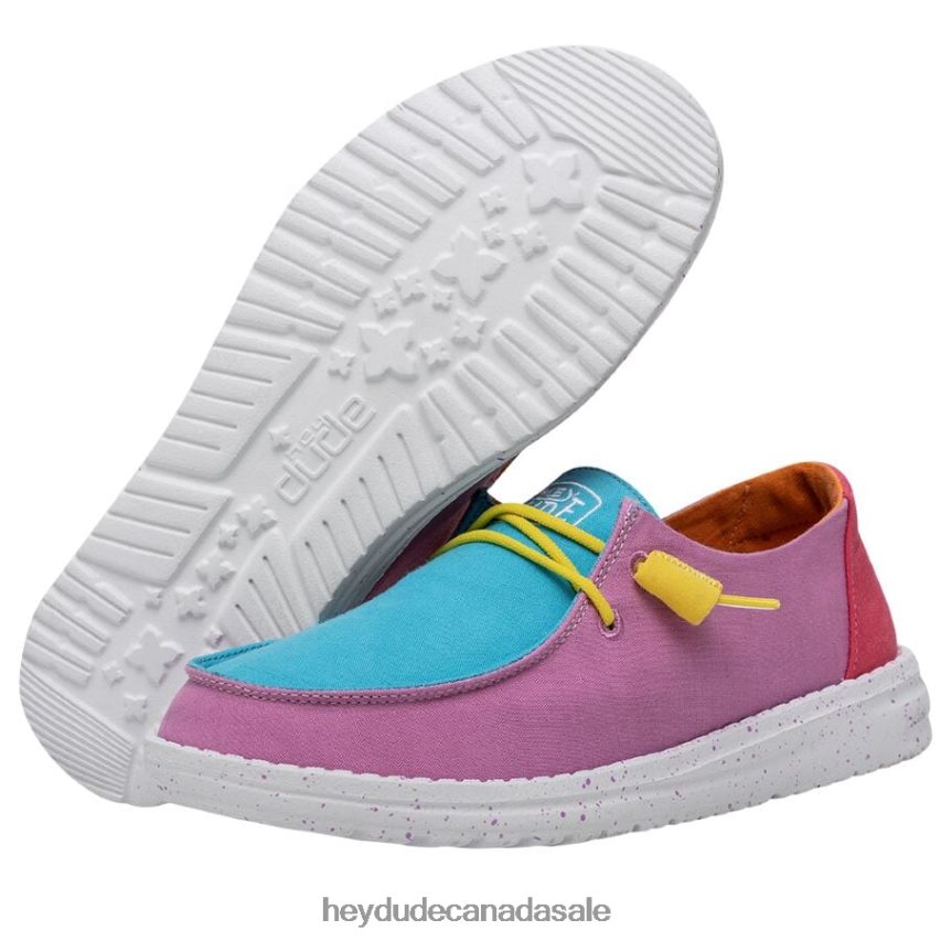 Men Wendy Slub Canvas Hey Dude Block Shoes 0D6J4L30
