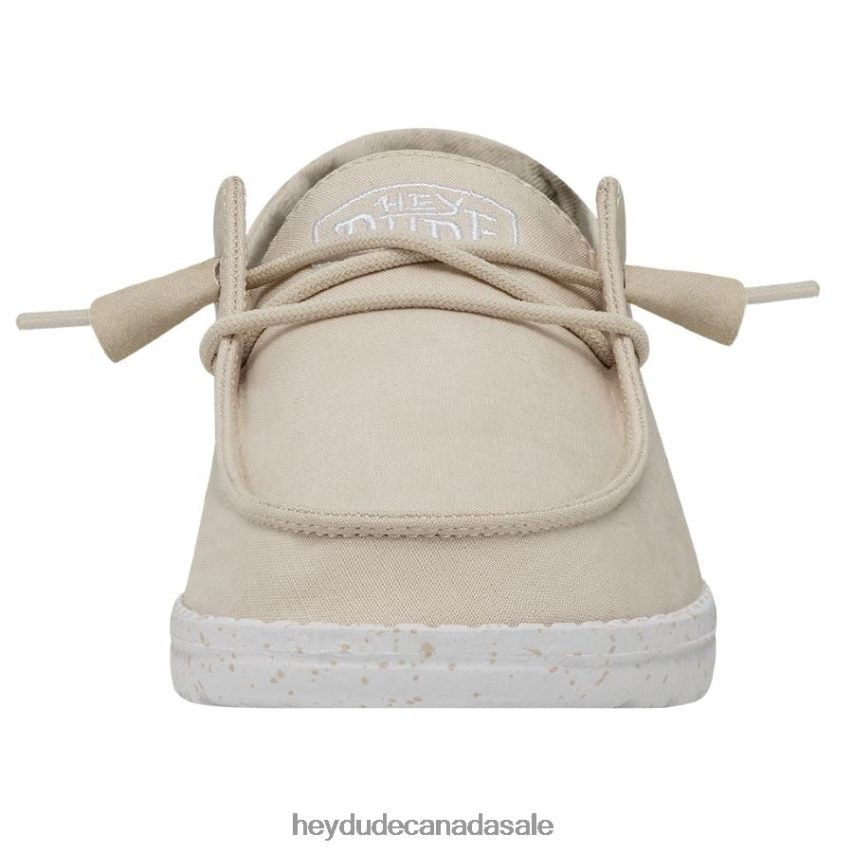 Men Wendy Slub Canvas Hey Dude Natural Shoes 0D6J4L34