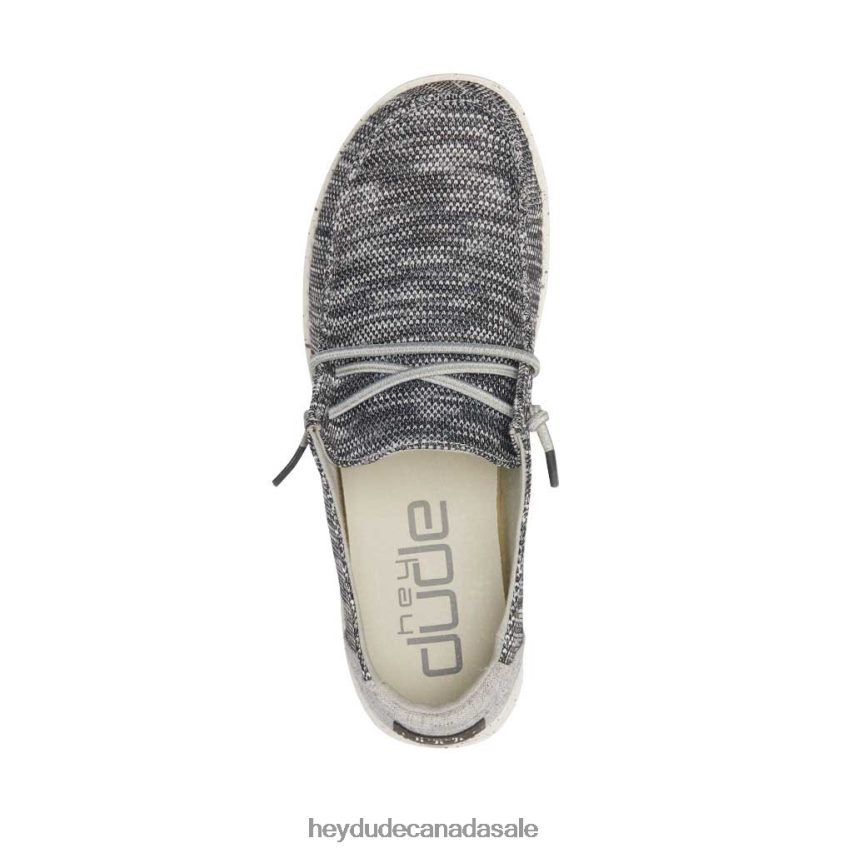 Men Wendy Sox Hey Dude Dark Grey Shoes 0D6J4L45