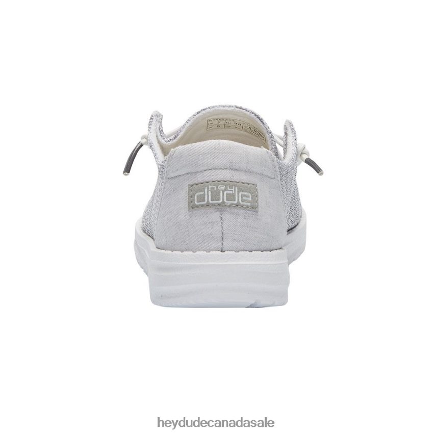 Men Wendy Sox Hey Dude Glacier Grey Shoes 0D6J4L41