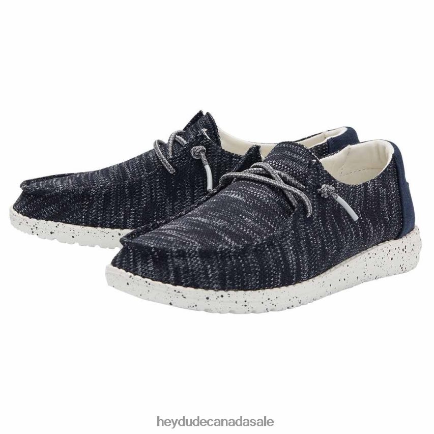 Men Wendy Sox Hey Dude Navy Shoes 0D6J4L183