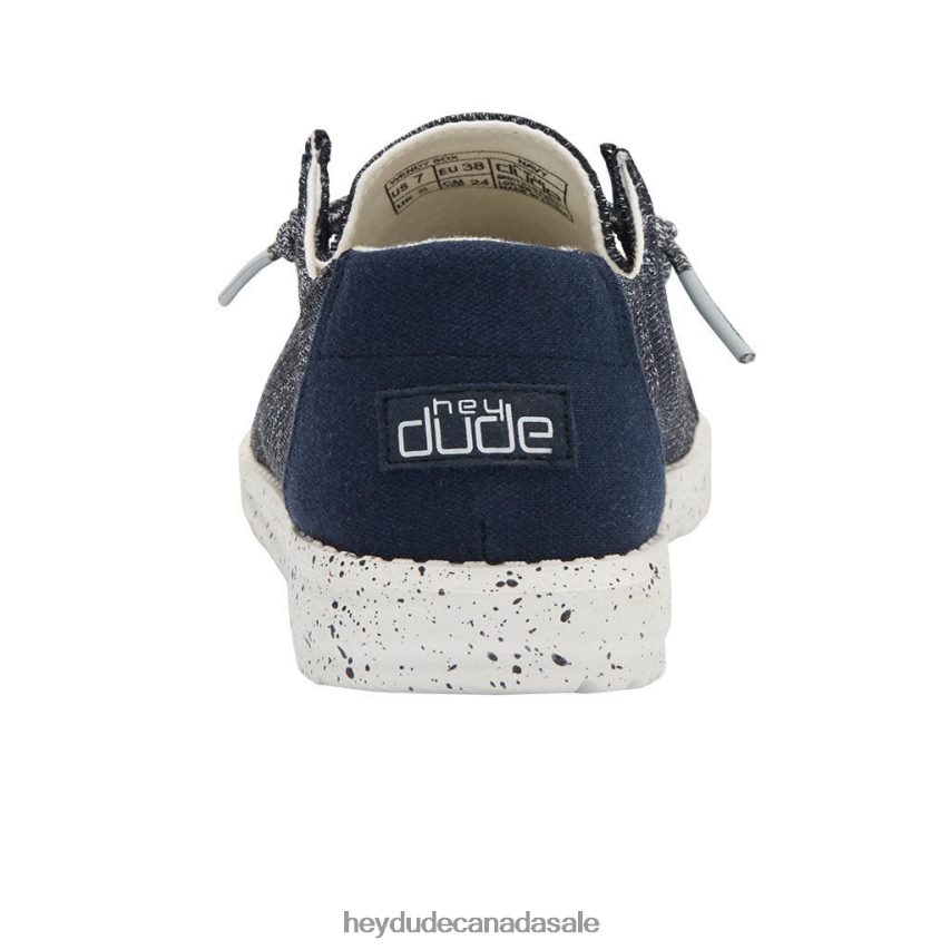 Men Wendy Sox Hey Dude Navy Shoes 0D6J4L37