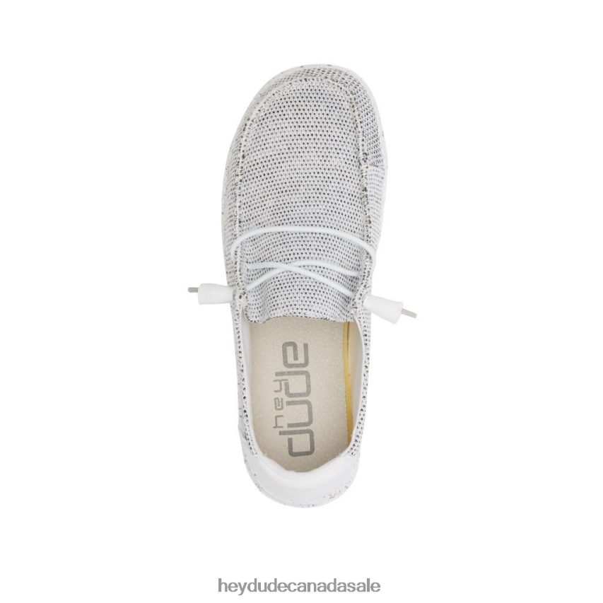 Men Wendy Sox Hey Dude Stone White Shoes 0D6J4L44