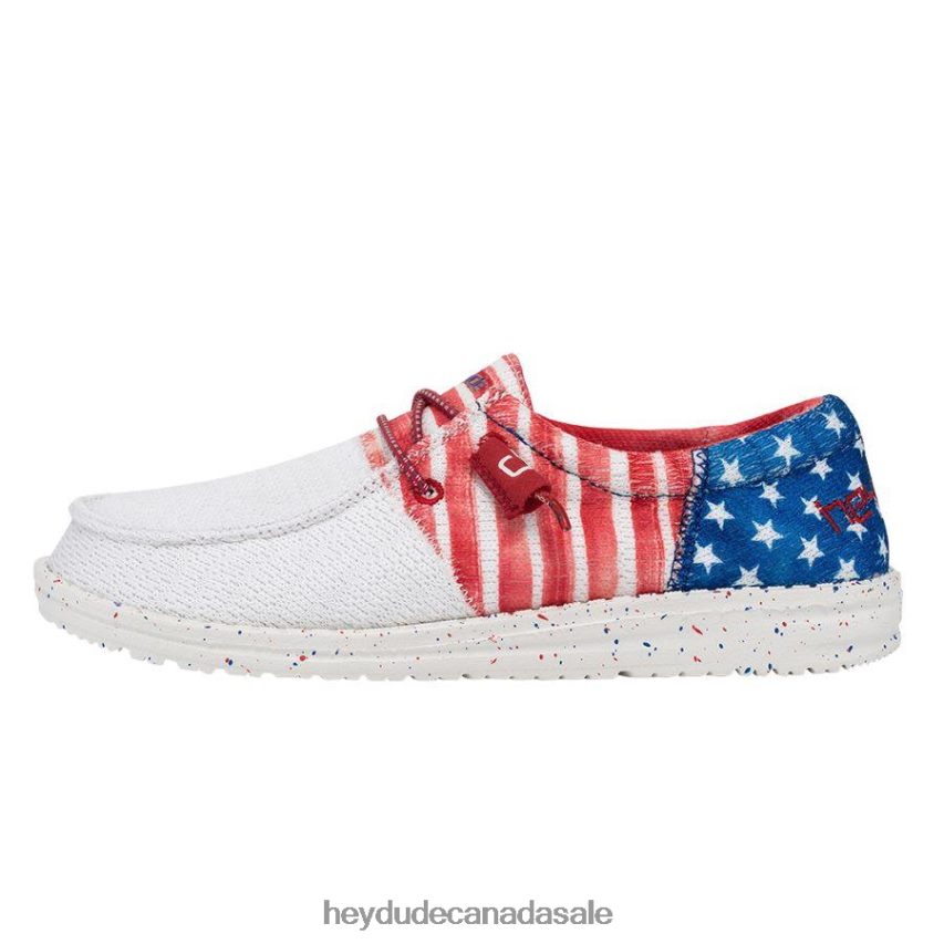 Men Wendy Sox Hey Dude Tri Americana Shoes 0D6J4L42