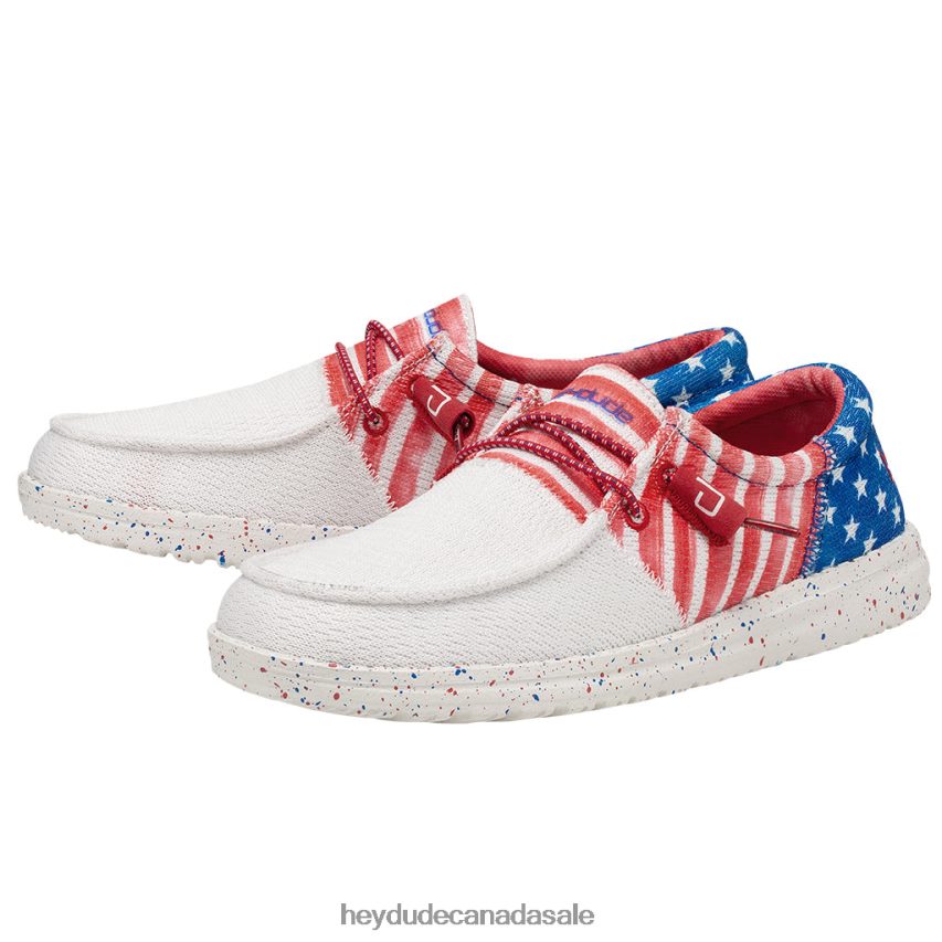 Men Wendy Sox Hey Dude Tri Americana Shoes 0D6J4L42