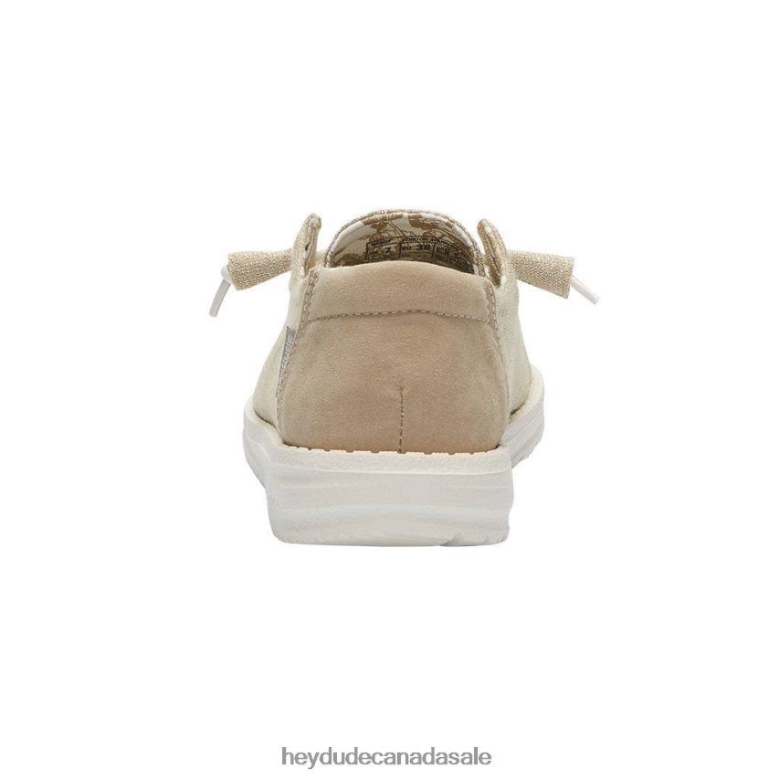 Men Wendy Stretch Hey Dude Sparkling Beige Shoes 0D6J4L122