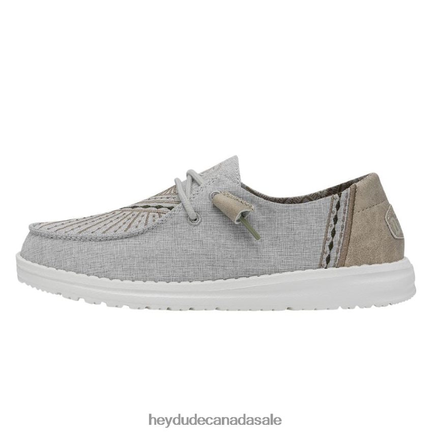 Men Wendy Western Hey Dude Grey Shoes 0D6J4L19