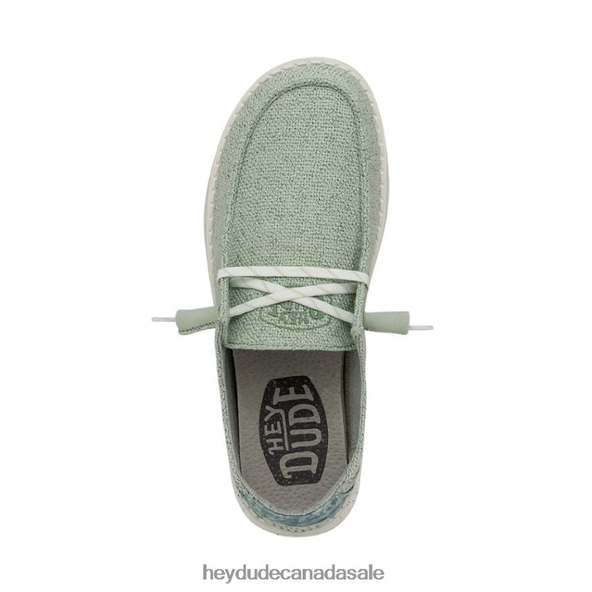 Men Wendy Woven Hey Dude Mint Shoes 0D6J4L140