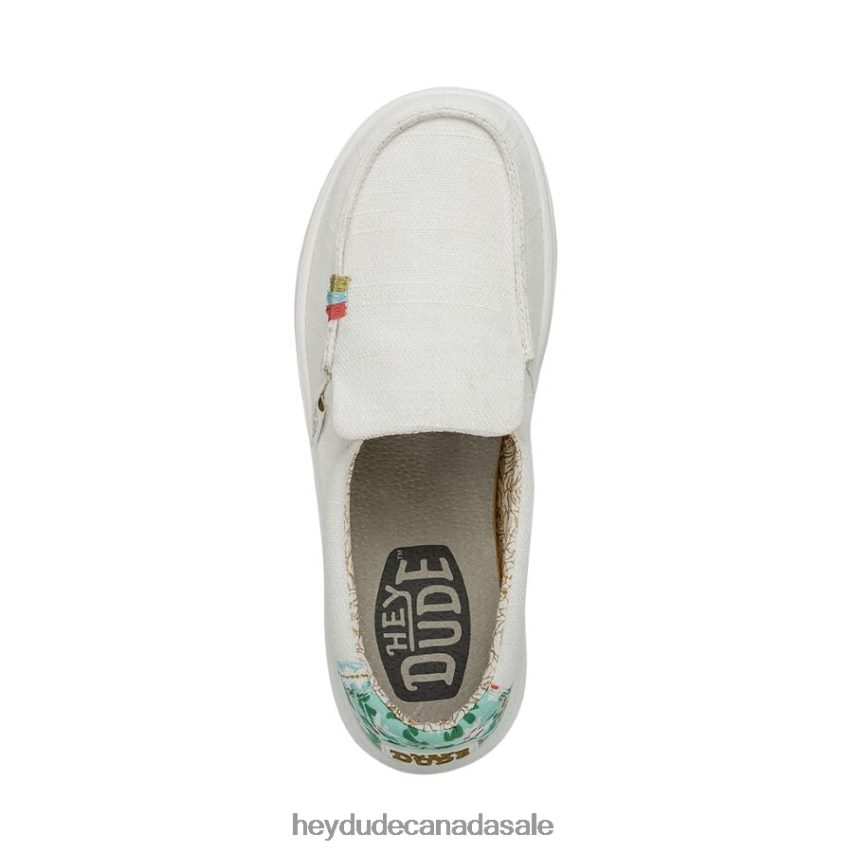 Women Misty Rise Hey Dude Azure White Shoes 0D6J4L224