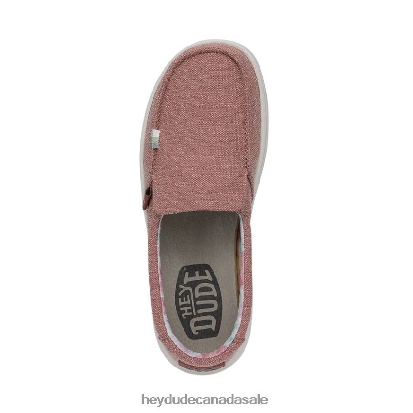 Women Misty Rise Hey Dude Dusty Pink Shoes 0D6J4L227