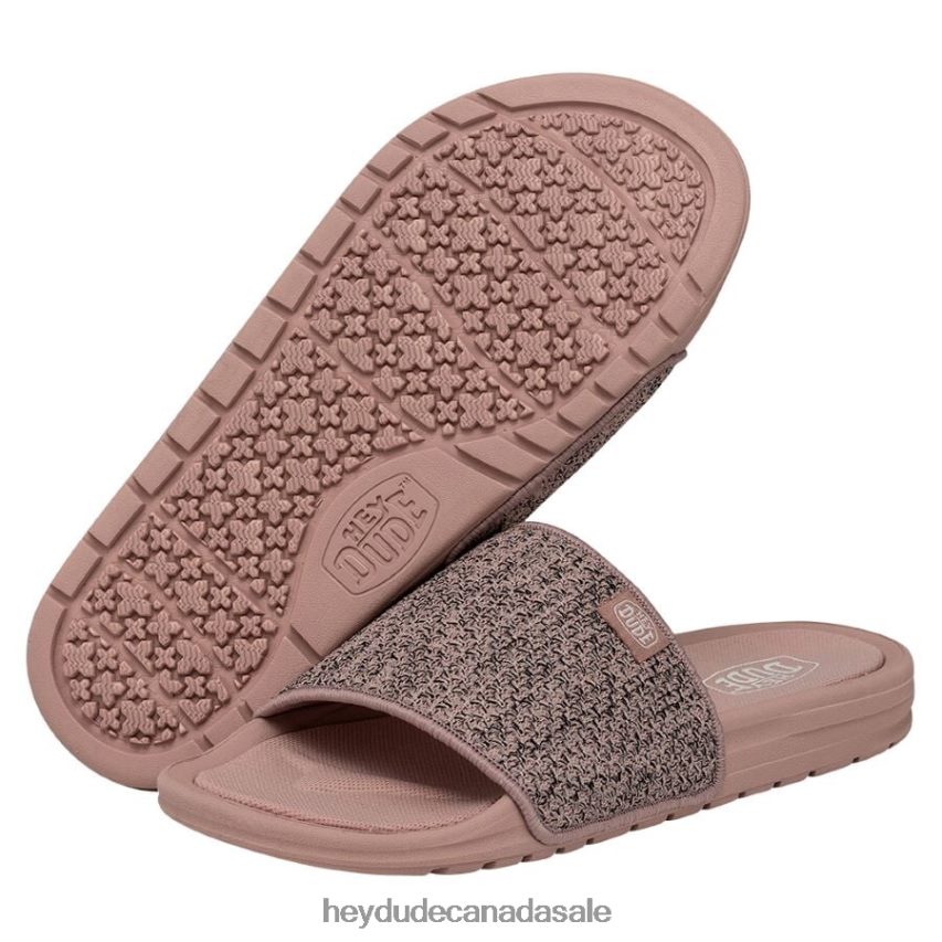 Women Chandler Knit Hey Dude Rose Sand Shoes 0D6J4L249