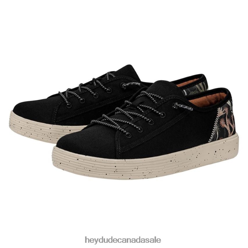 Women Cody Desert Hey Dude Black Shoes 0D6J4L222