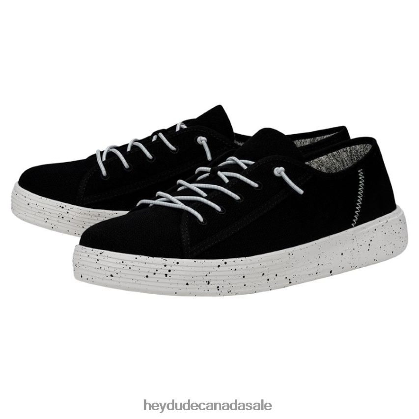 Women Cody Sport Mesh Hey Dude Black Shoes 0D6J4L220