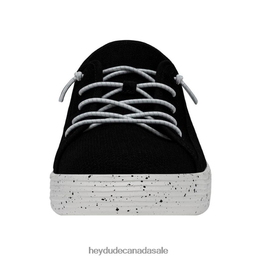 Women Cody Sport Mesh Hey Dude Black Shoes 0D6J4L220