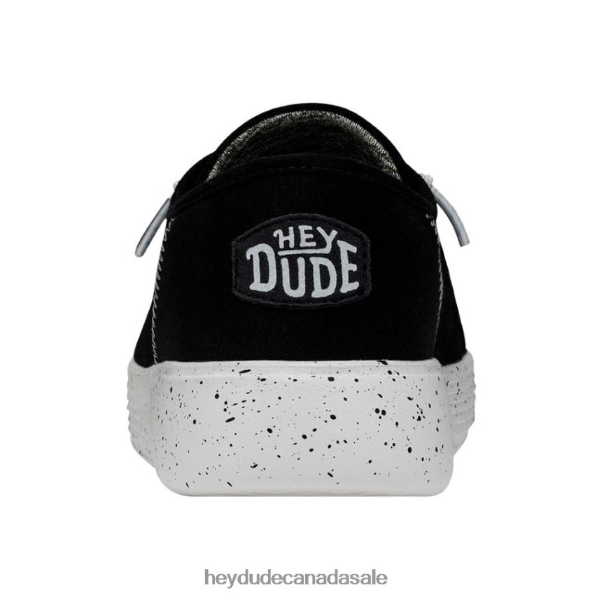 Women Cody Sport Mesh Hey Dude Black Shoes 0D6J4L220