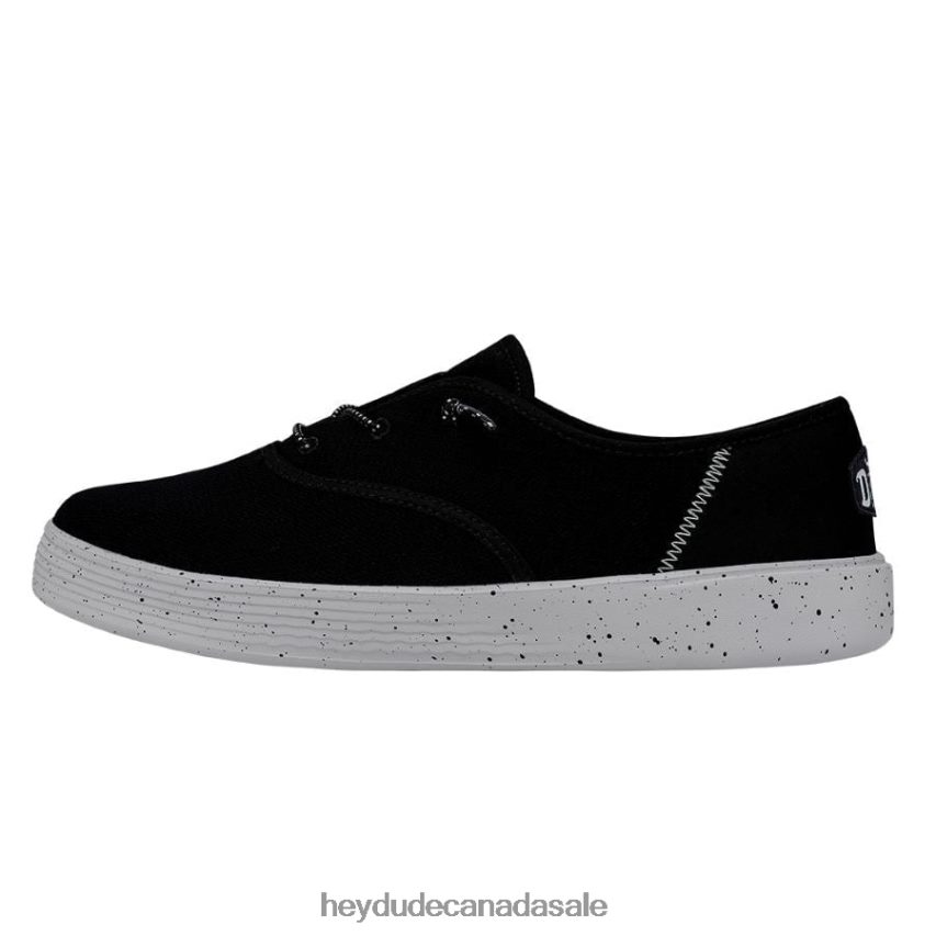 Women Conway Sport Mesh Hey Dude Black Shoes 0D6J4L235
