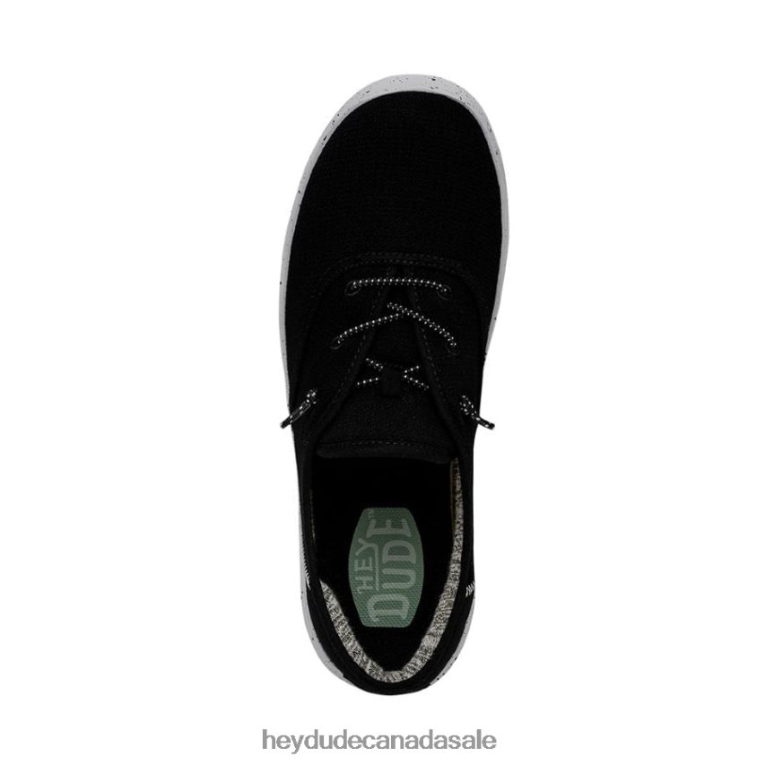 Women Conway Sport Mesh Hey Dude Black Shoes 0D6J4L235